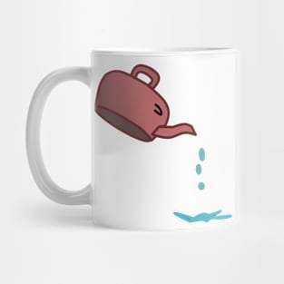 Water jug ​​cartoon illustration Mug